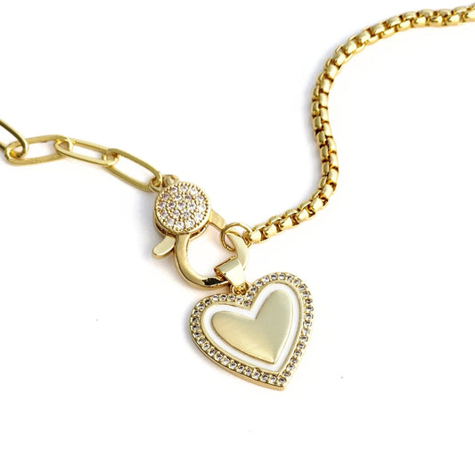 Heart Toggle Necklace