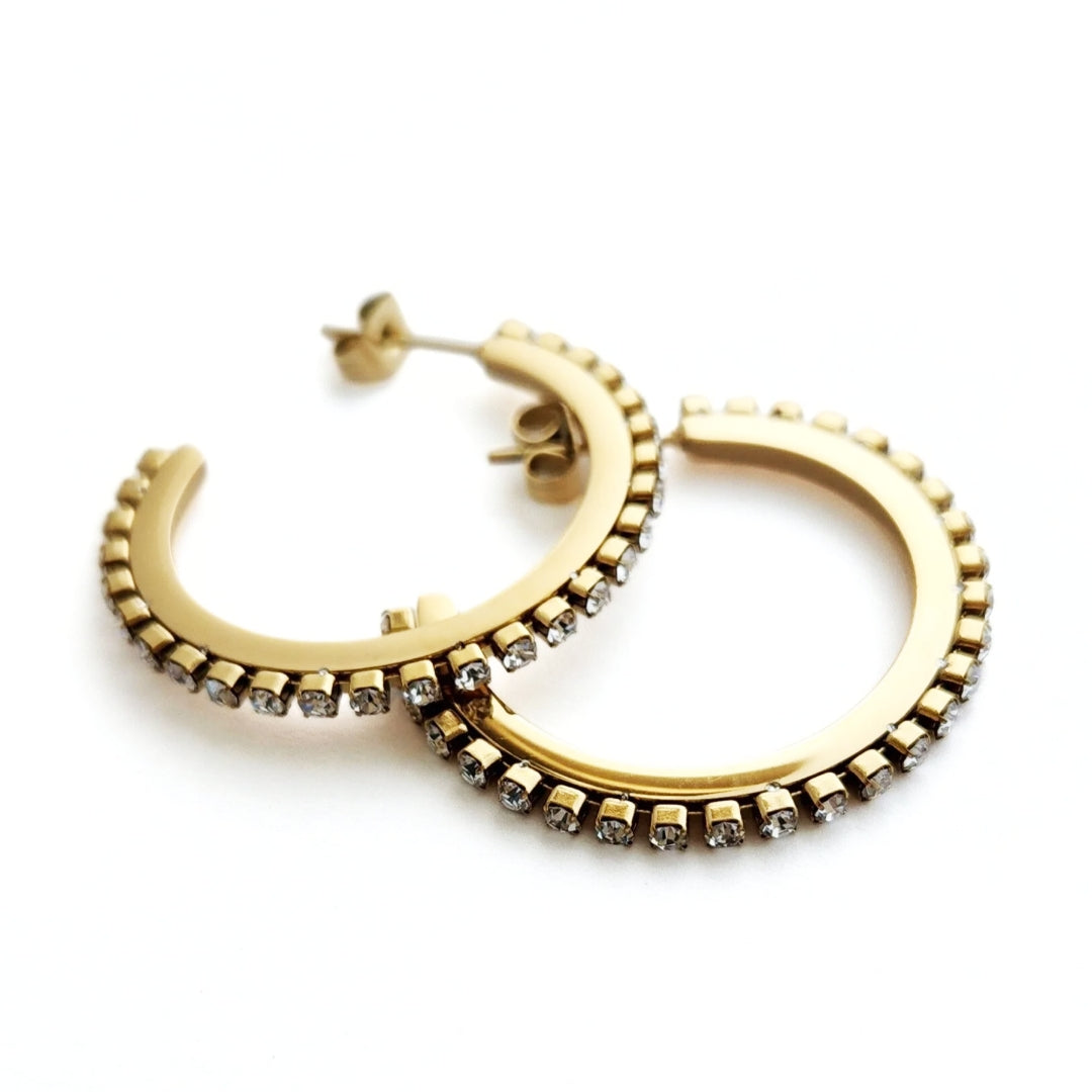 Mini Jolie Hoops