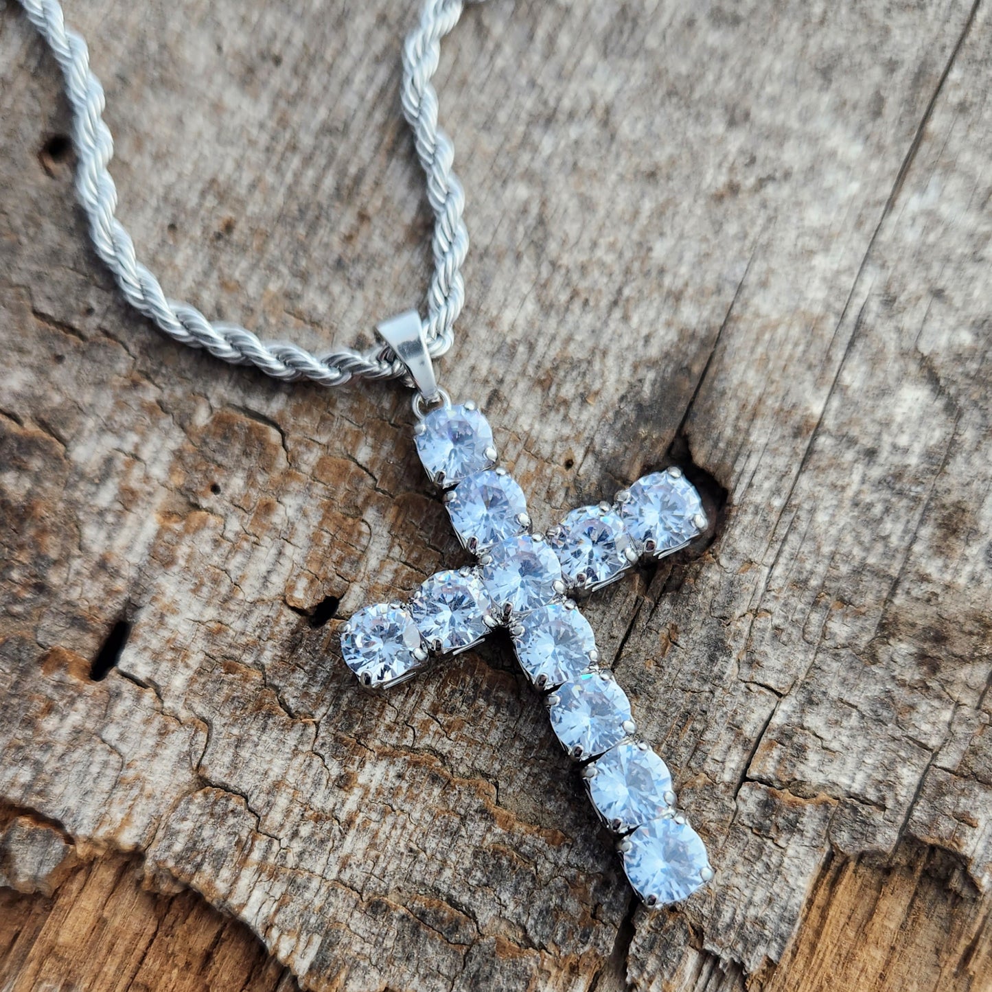 Black Cross Necklace