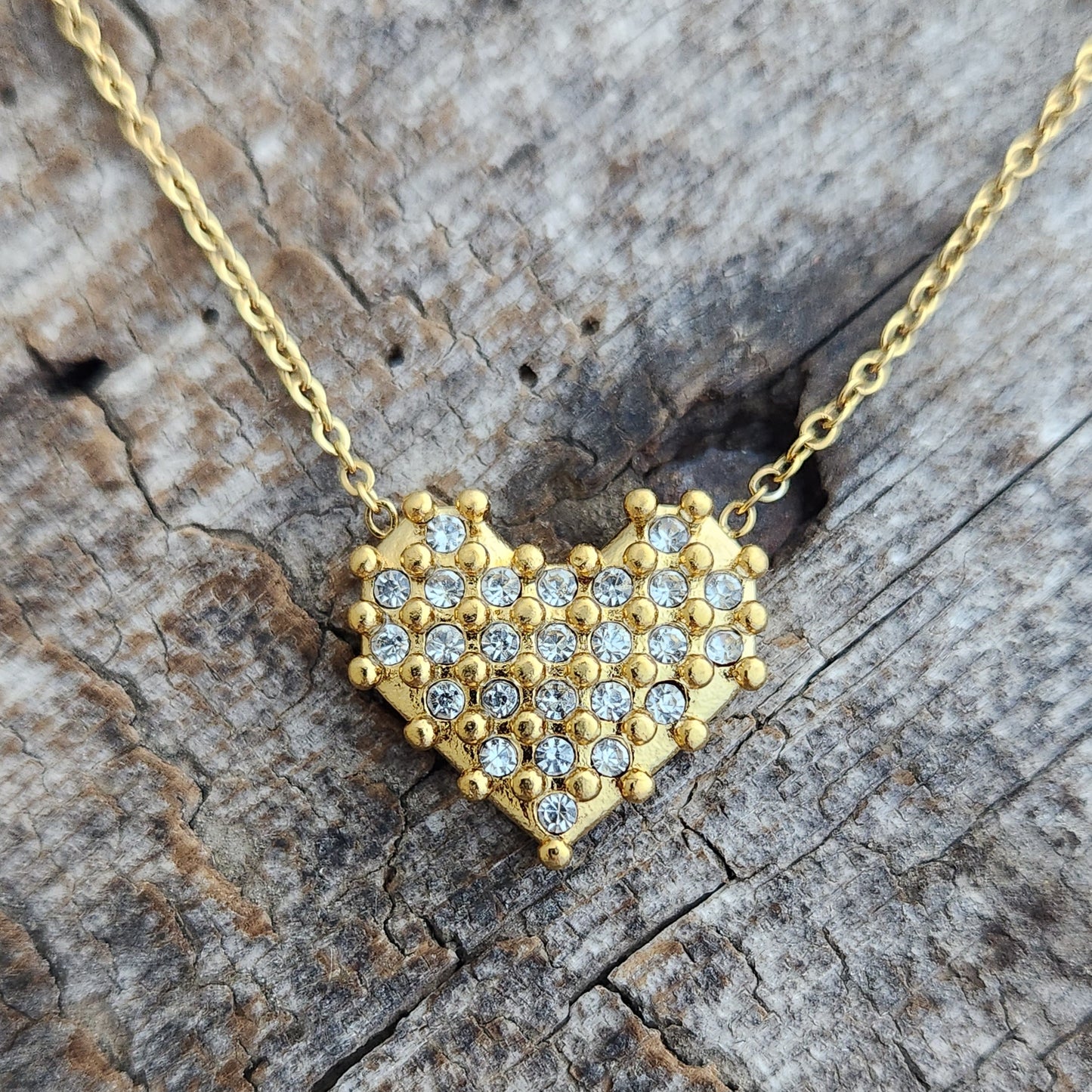 Sparkle Heart Necklace