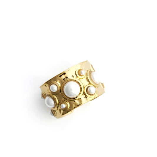 Pearl Cigar Ring