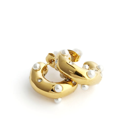 Kennedy Pearl Hoops