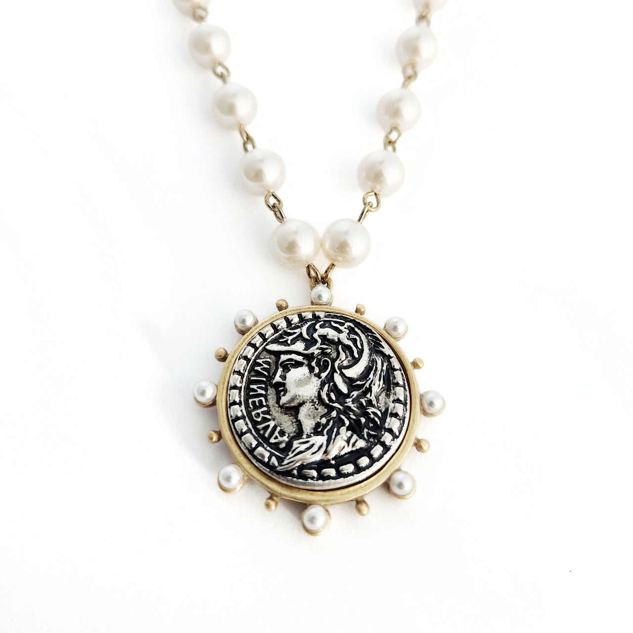 Aztec Medallion Necklace