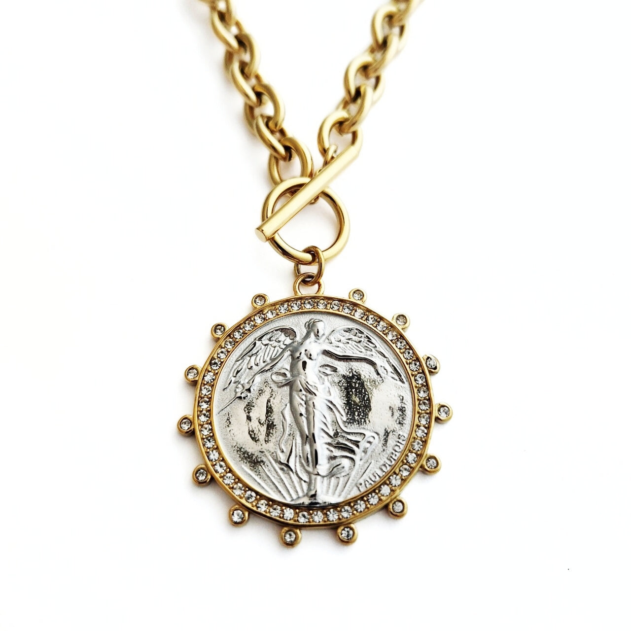 Angel Coin Necklace