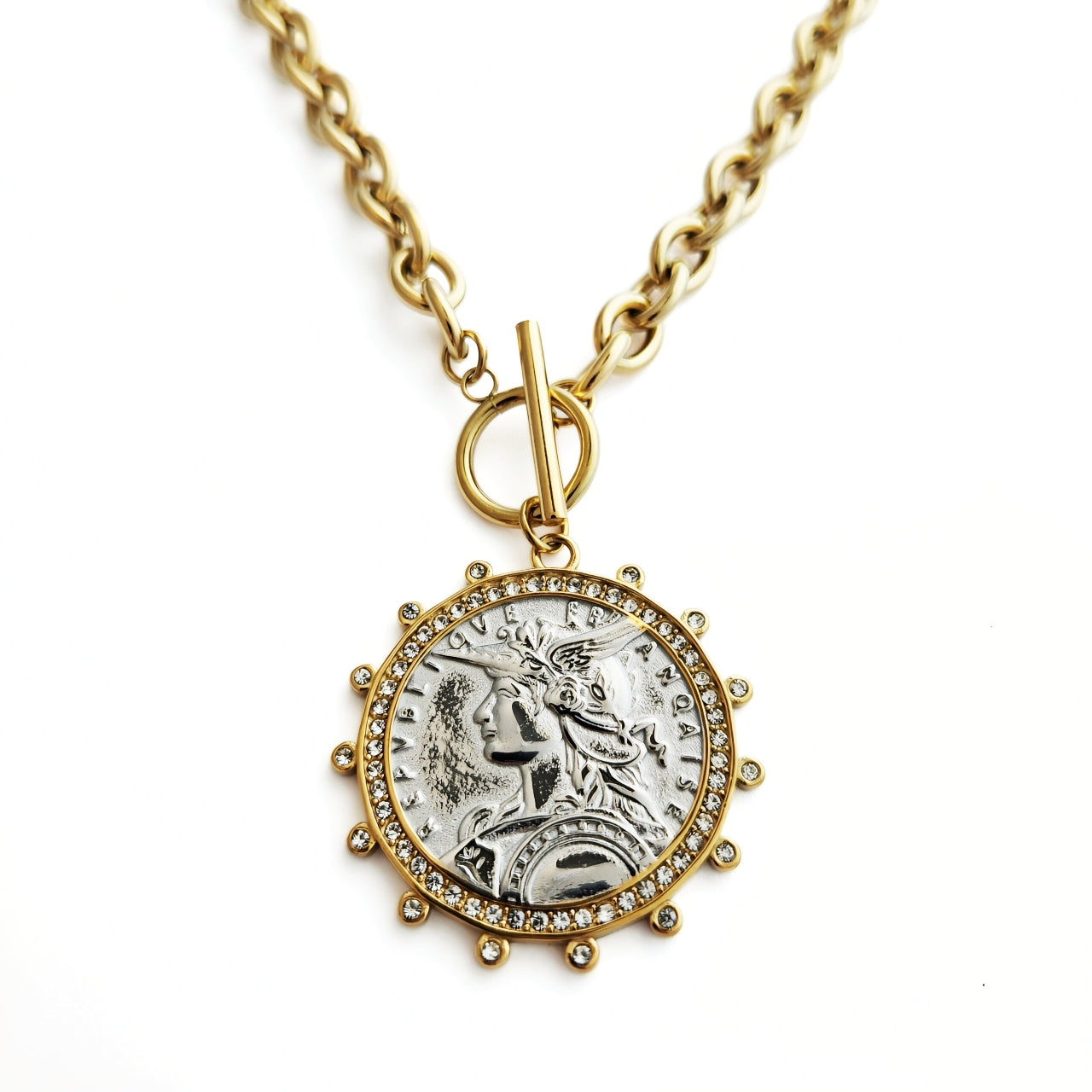 Rome Coin Necklace