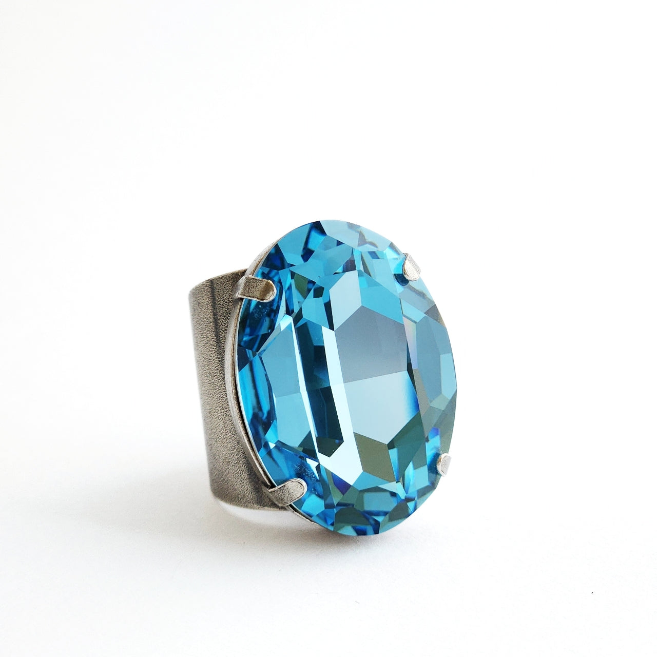 Orion Ring in Aquamarine