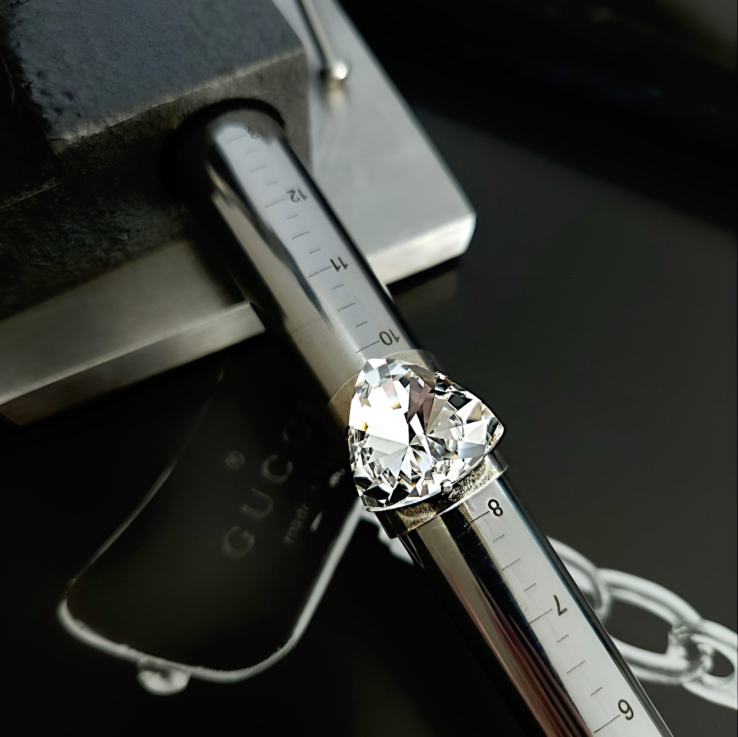 Jupiter Ring in Crystal Clear