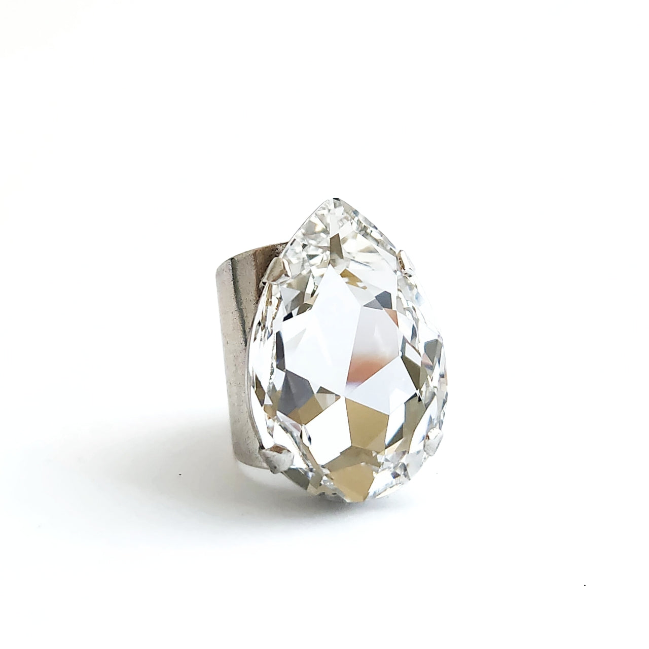 Atlas Ring in Crystal Clear