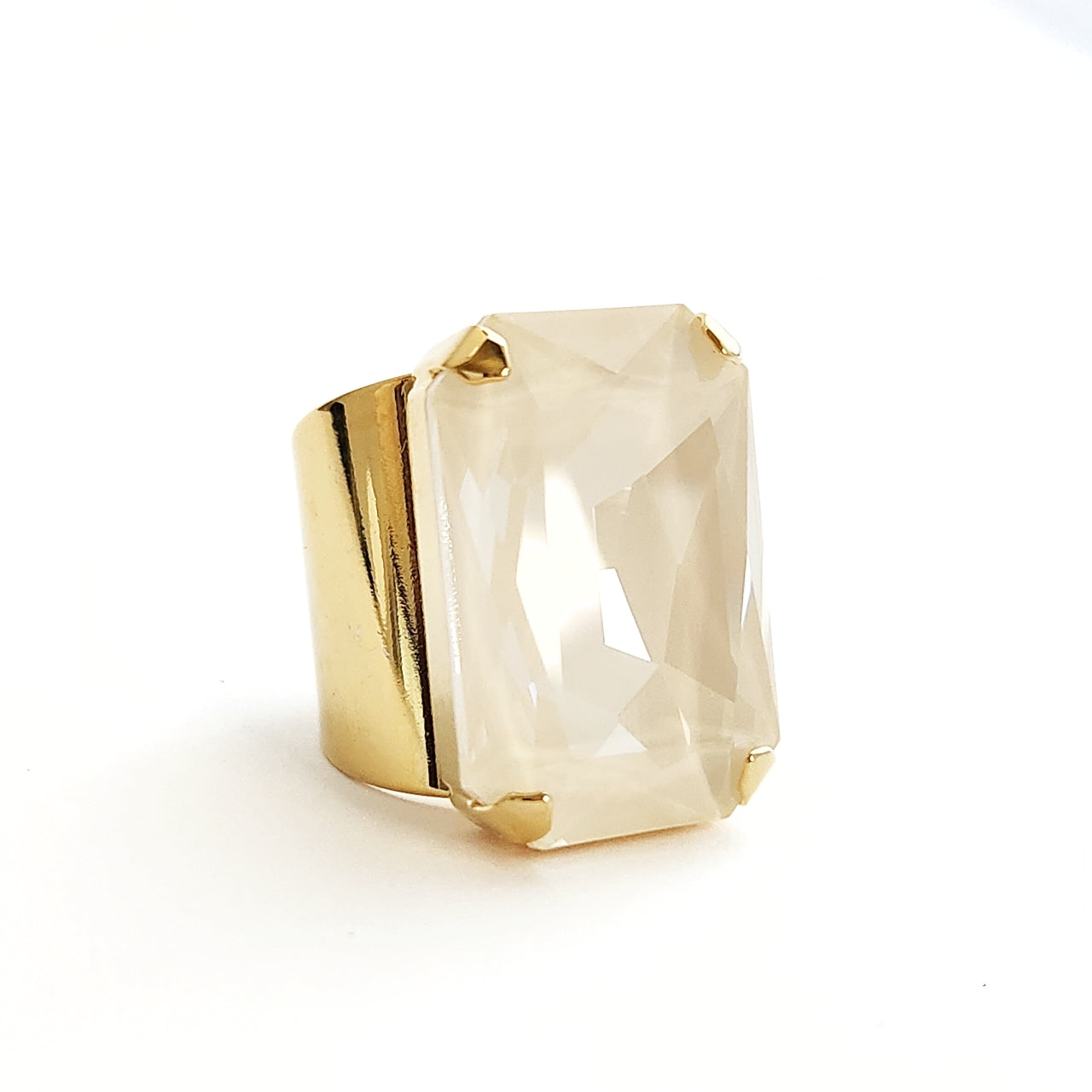 Phoenix Ring in Crystal Linen Ignite