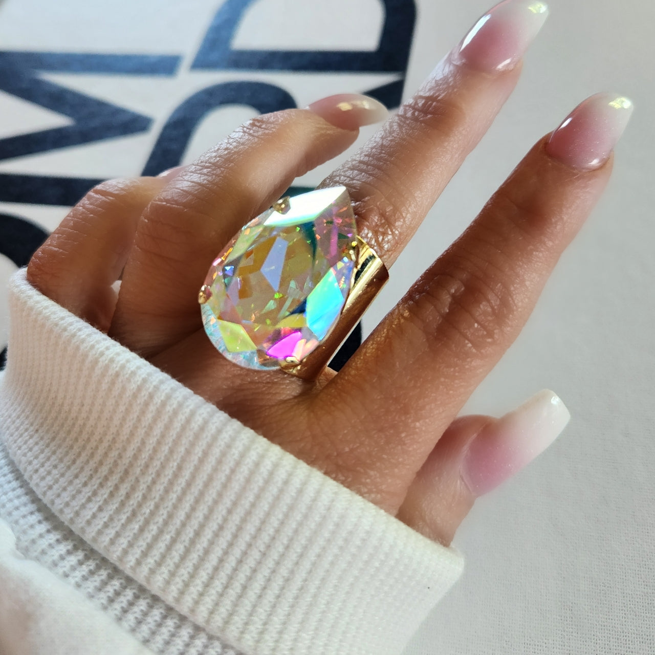 Atlas Ring in Aurora Borealis