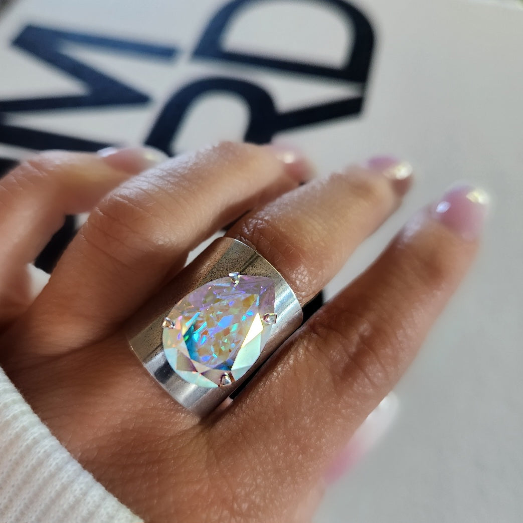 Cosmo Ring in Aurora Borealis