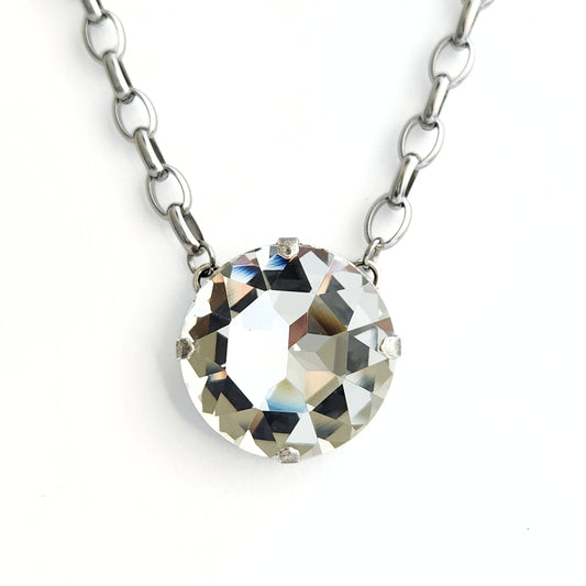 Aura Necklace in Crystal Clear