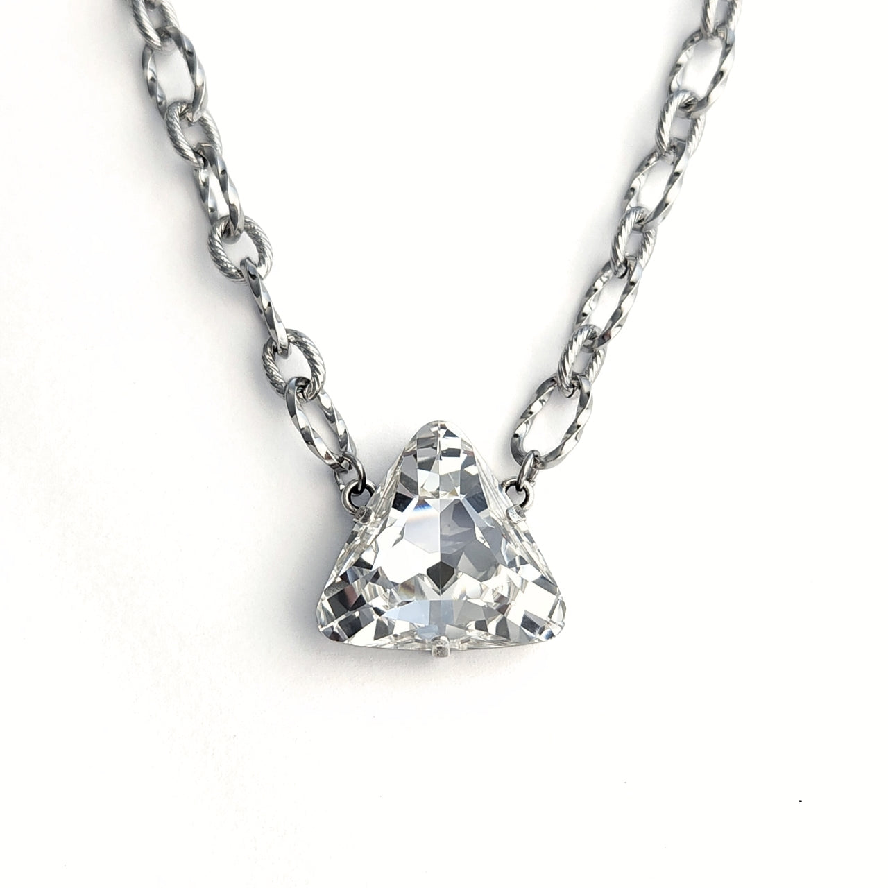 Apollo Necklace in Crystal Clear