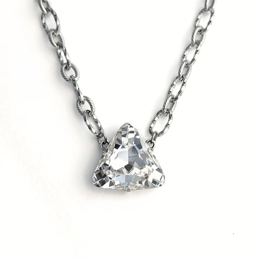 Apollo Necklace in Crystal Clear