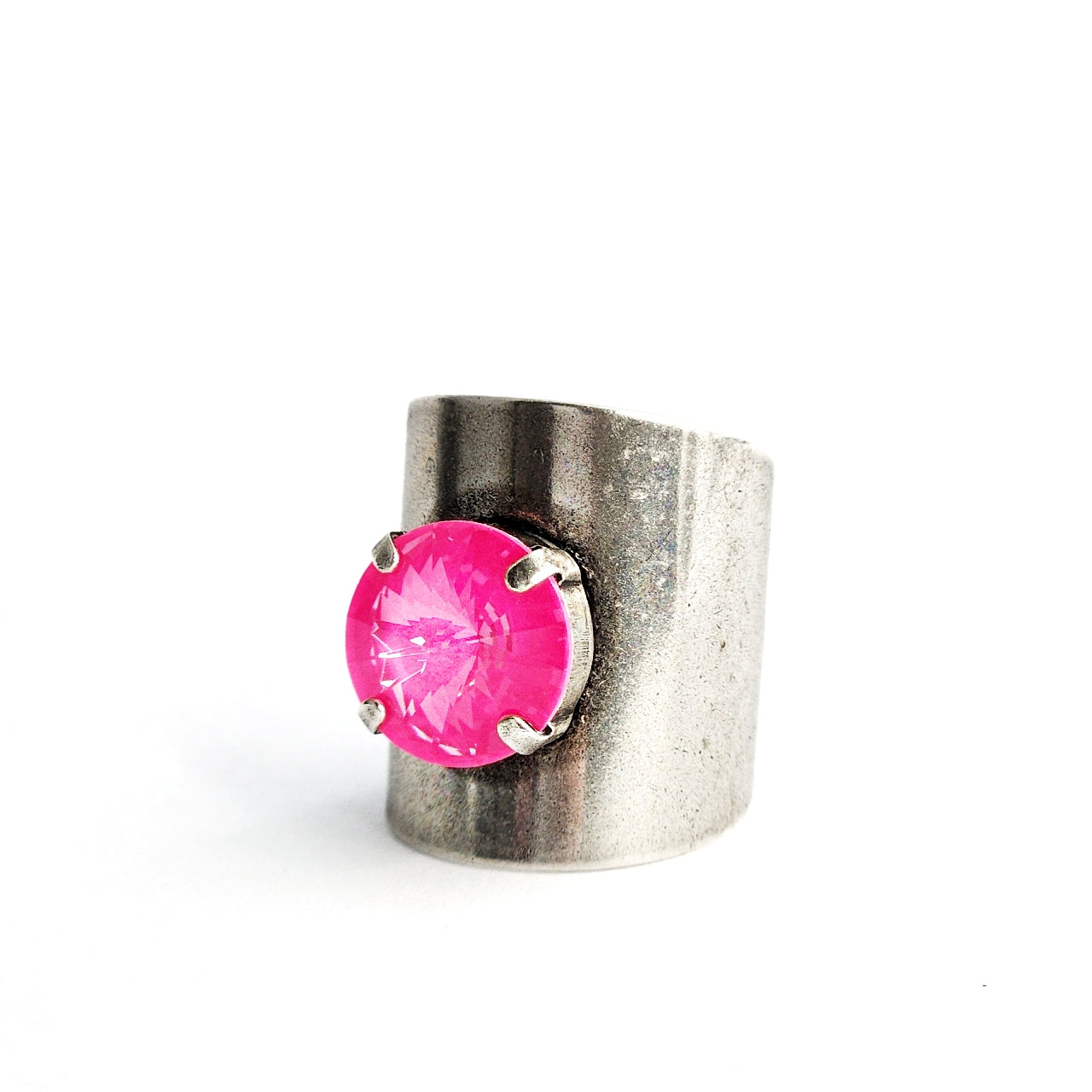 Lola Ring in Electric Pink