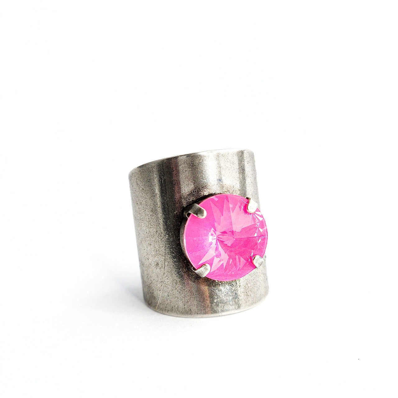 Lola Ring in Electric Pink