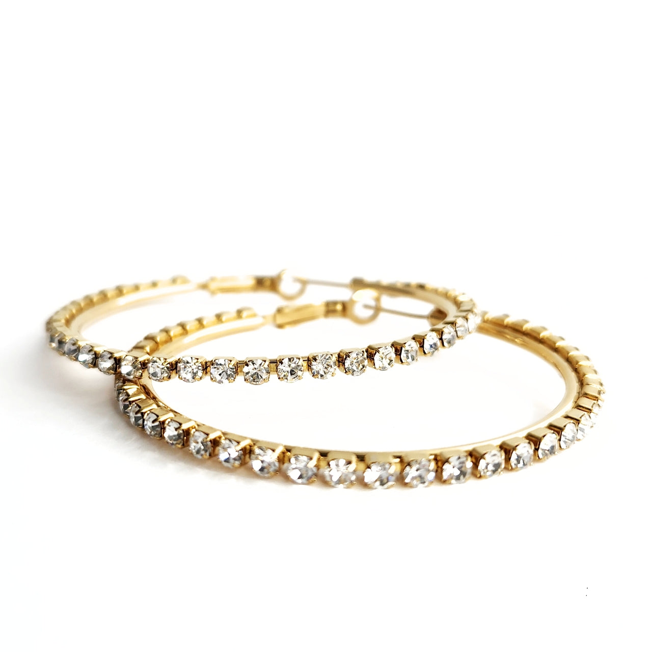 Crystal Clear Hoops