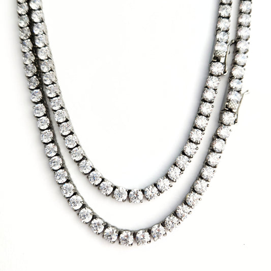 Crystal Clear Tennis Chain