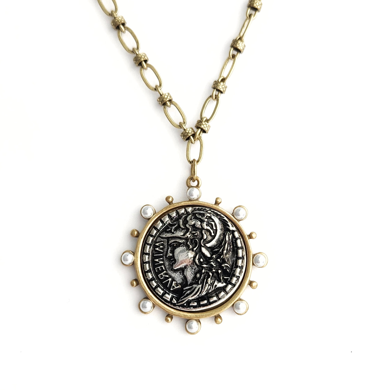 Aztec Medallion Necklace
