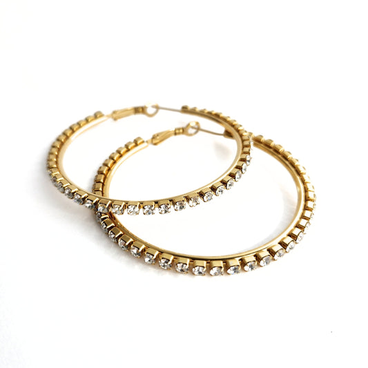 Crystal Clear Hoops