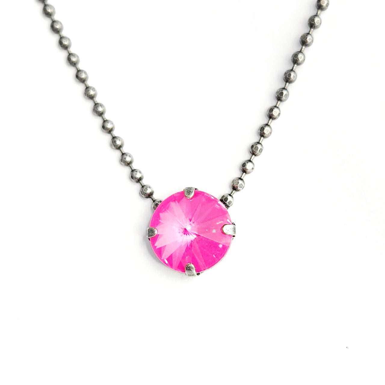 Lola Necklace in Electric Pink