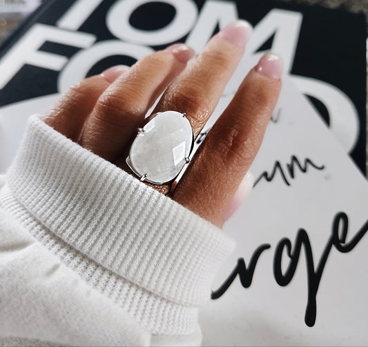 Moonstone Ring