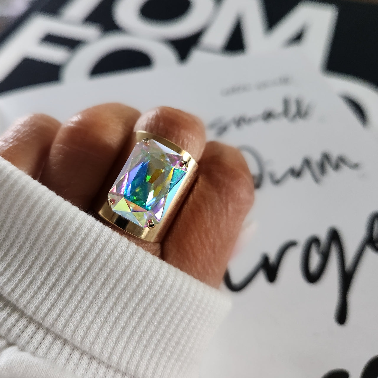 Venus Ring in Aurora Borealis