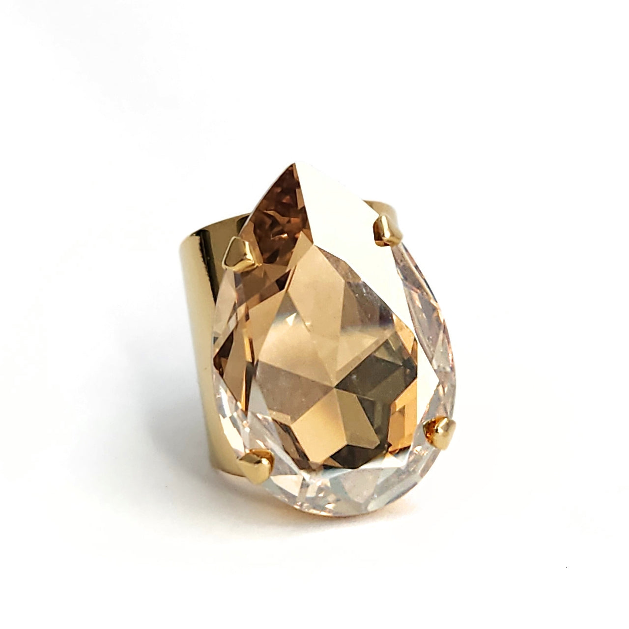 Atlas Ring in Golden Shadow