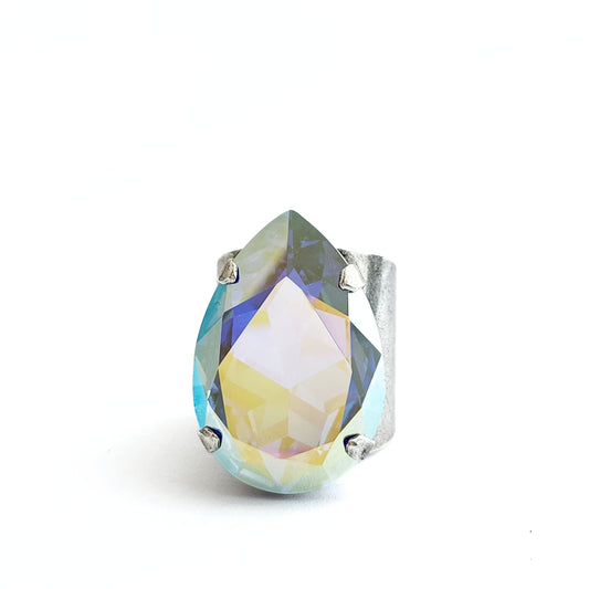Atlas Ring in Aquamarine Ab