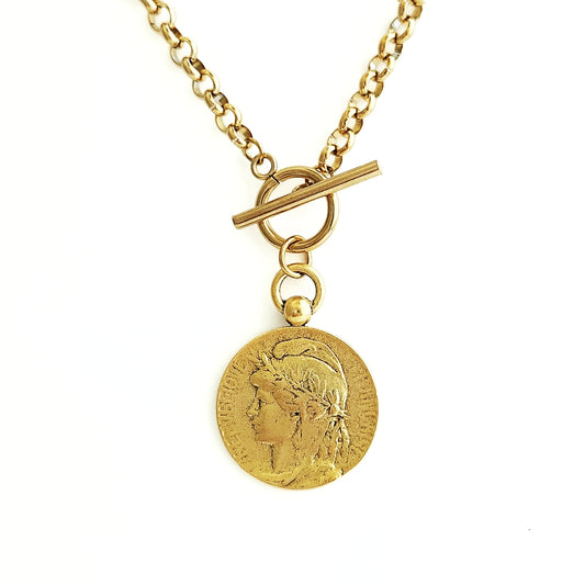 Provence Coin Necklace