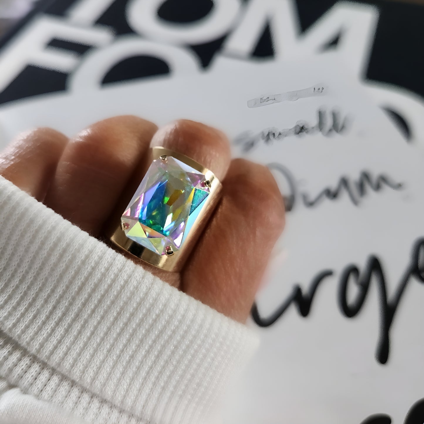 Venus Ring in Aurora Borealis