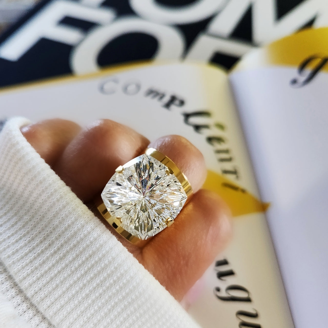 Mystic Ring in Crystal Clear