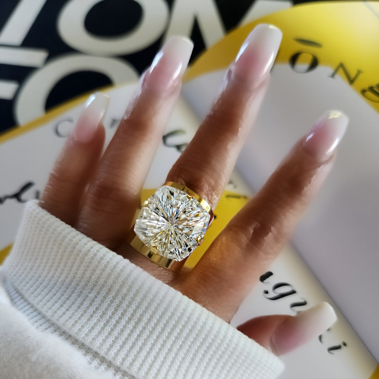 Mystic Ring in Crystal Clear