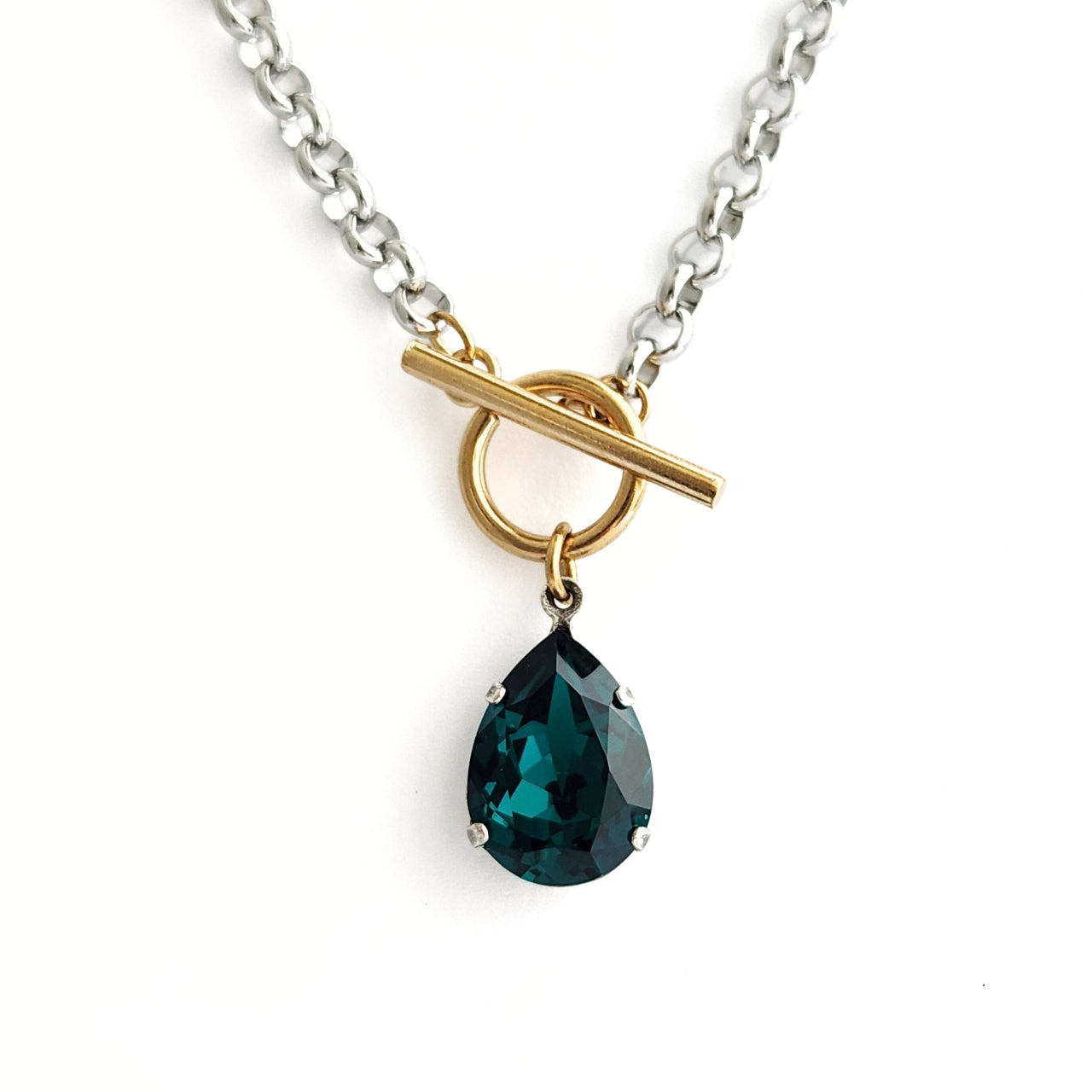 Cosmo Necklace in Emerald