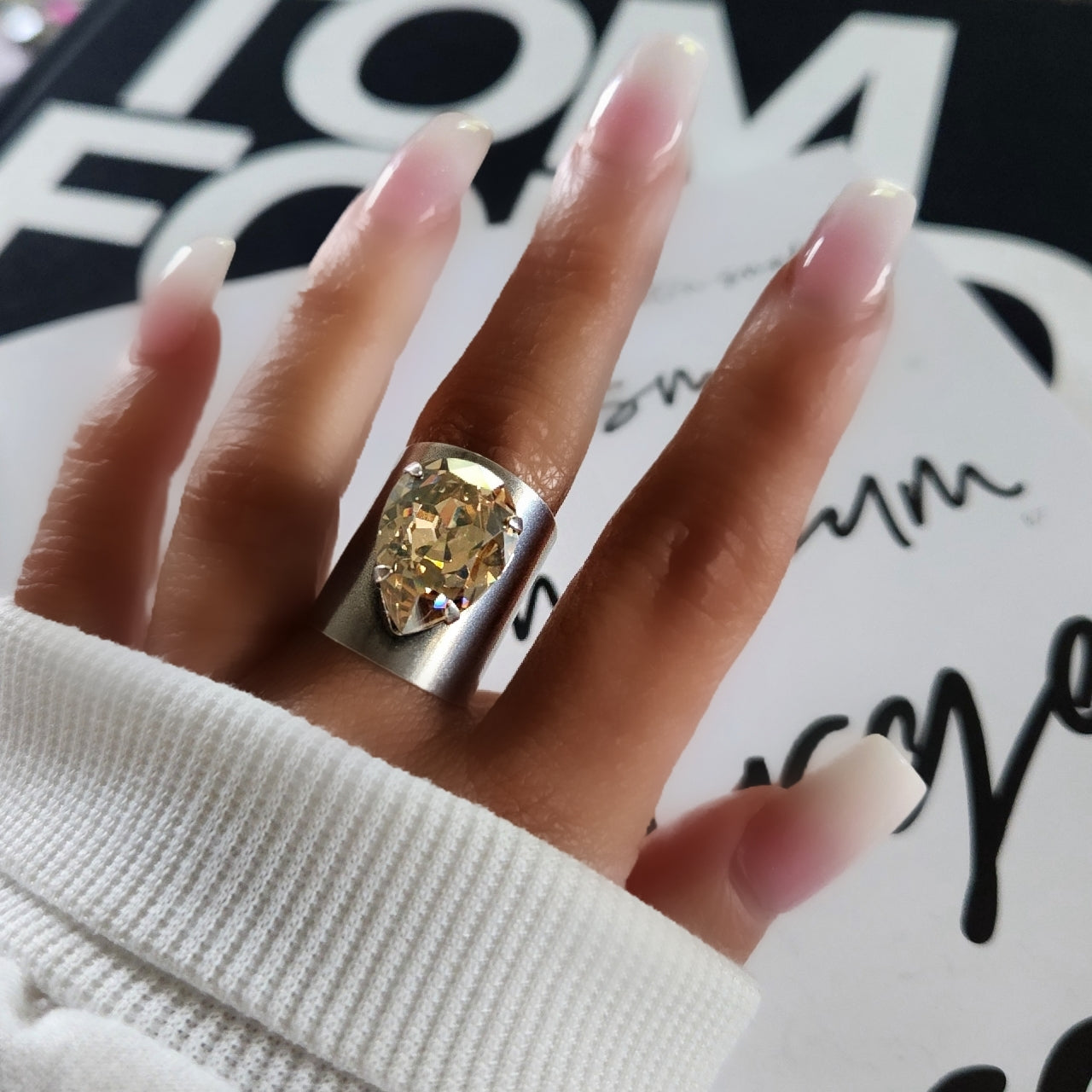 Cosmo Ring in Golden Shadow