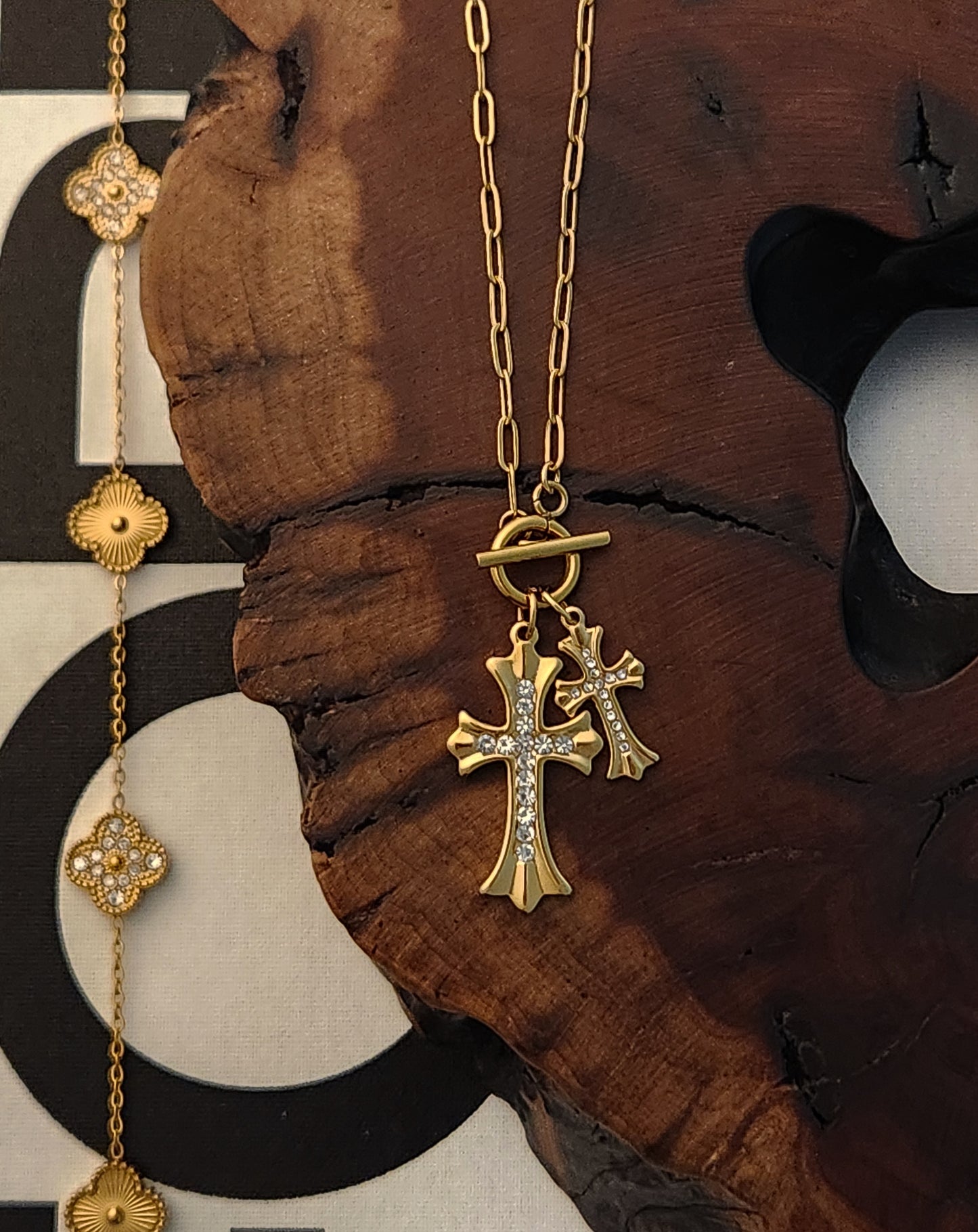 Cross Charm Necklace