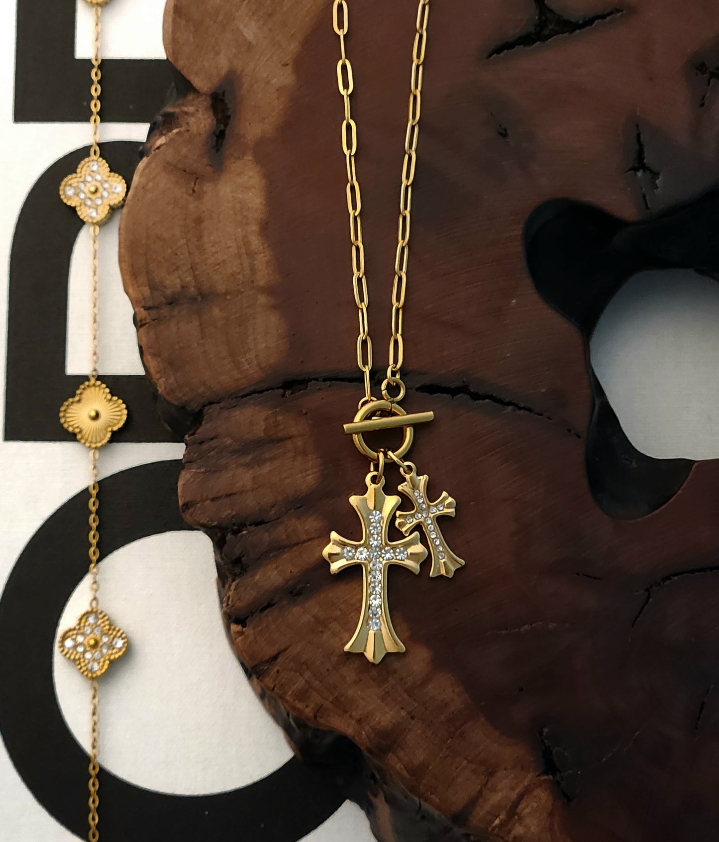 Cross Charm Necklace