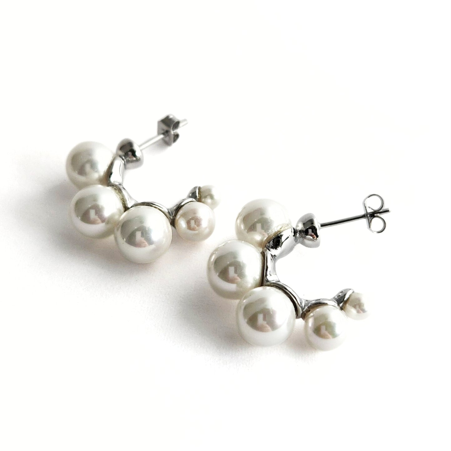 Monroe Pearl Hoops