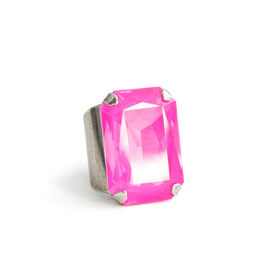Phoenix Ring in Electric Pink Ignite