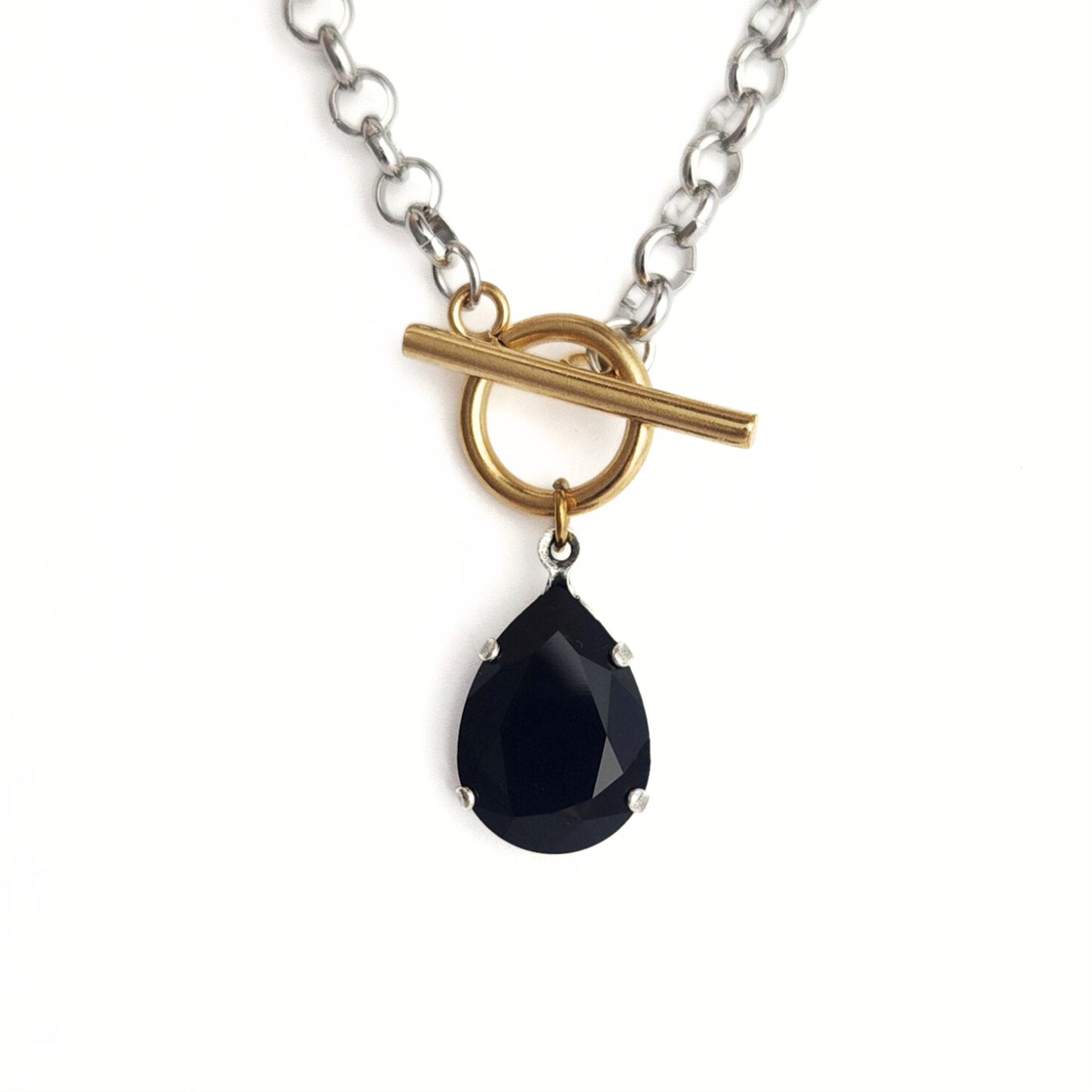 Cosmo Necklace in Jet