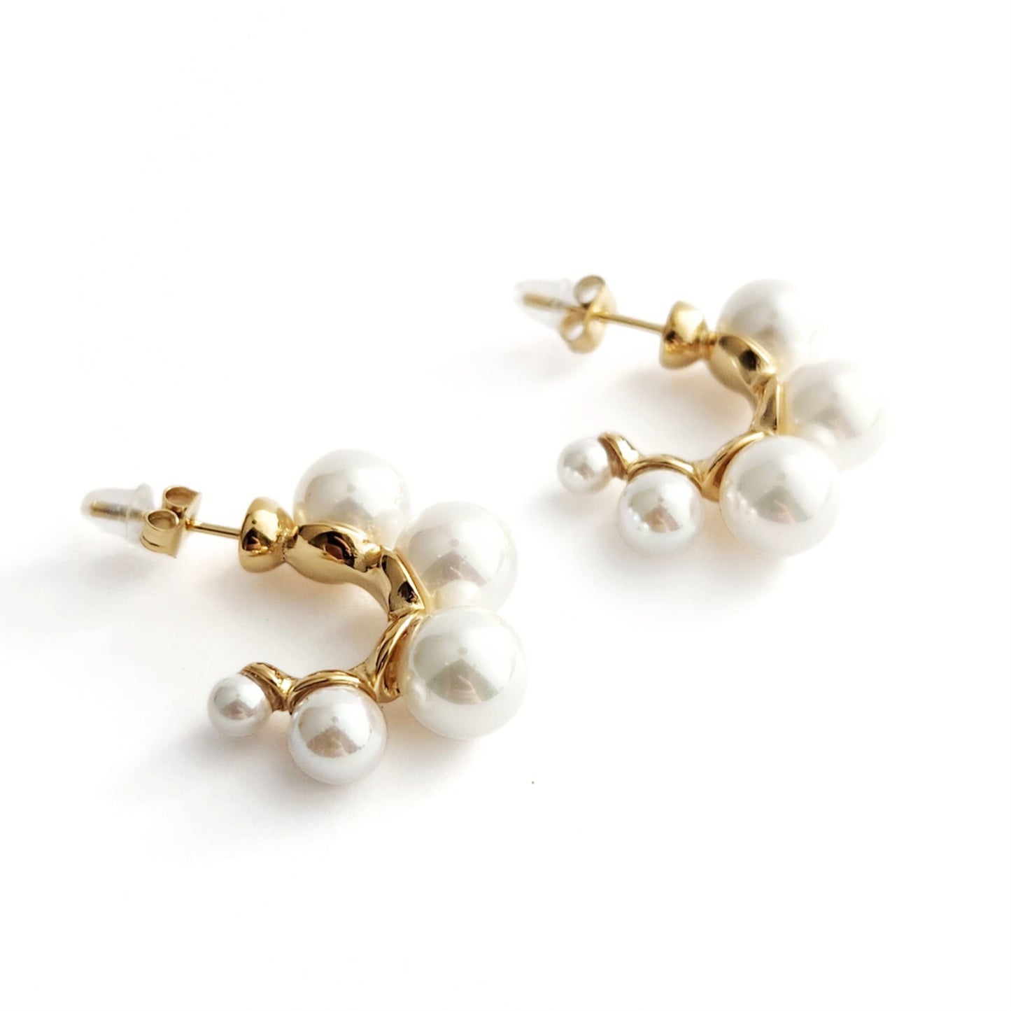 Monroe Pearl Hoops