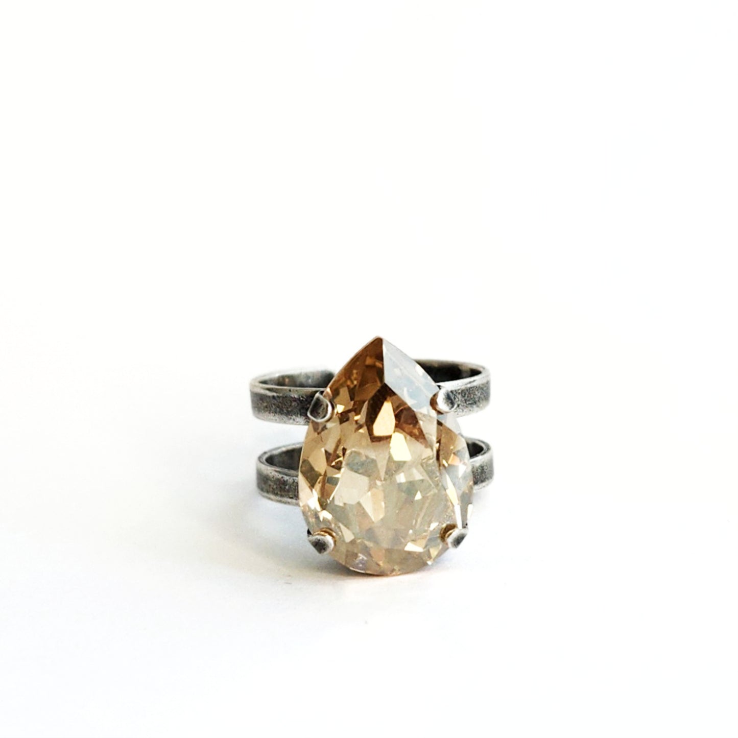 Cosmic Ring in Golden Shadow