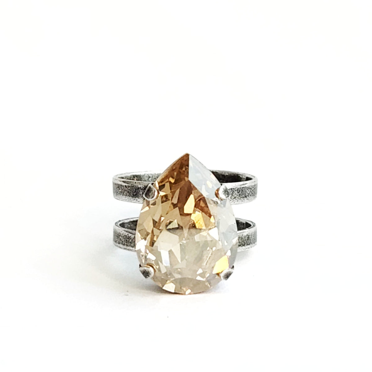 Cosmic Ring in Golden Shadow