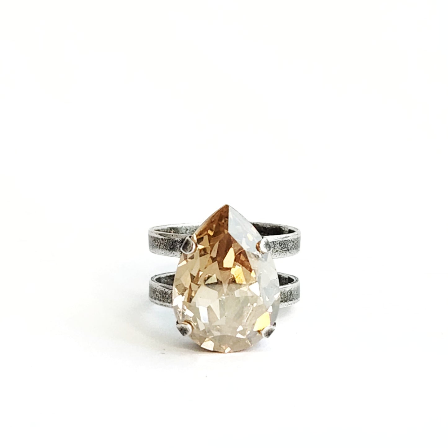 Cosmic Ring in Golden Shadow