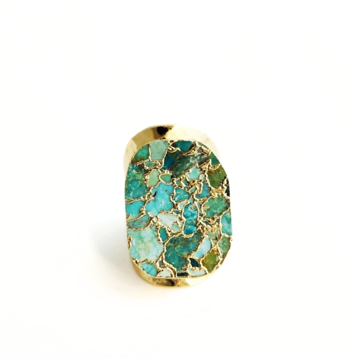 Web Turquoise Ring