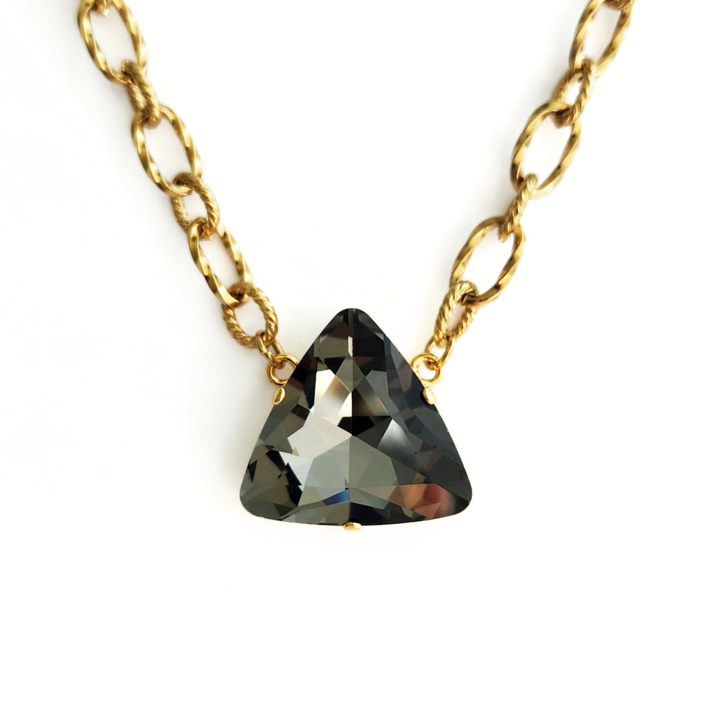 Apollo Necklace in Crystal Clear