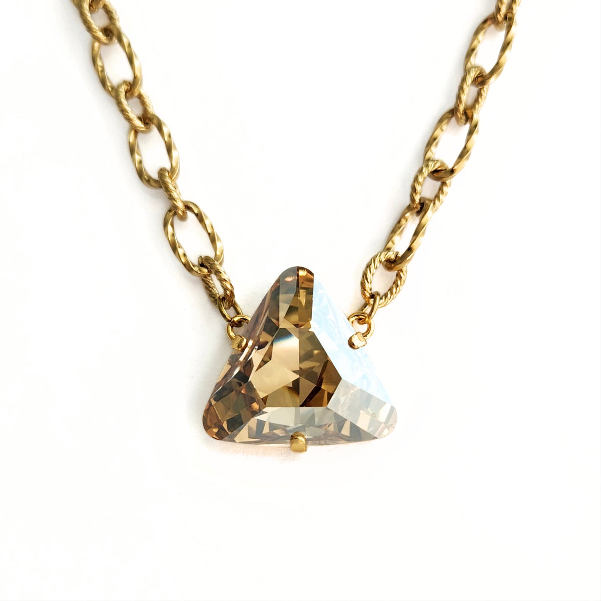 Apollo Necklace in Crystal Clear