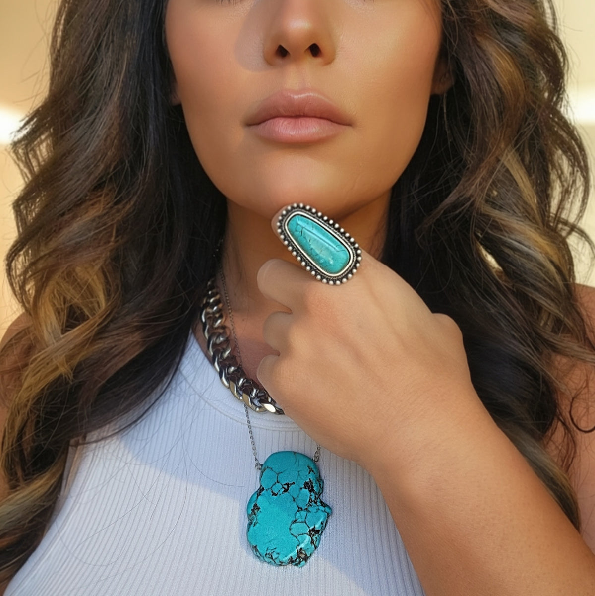 Cherokee Turquoise Ring
