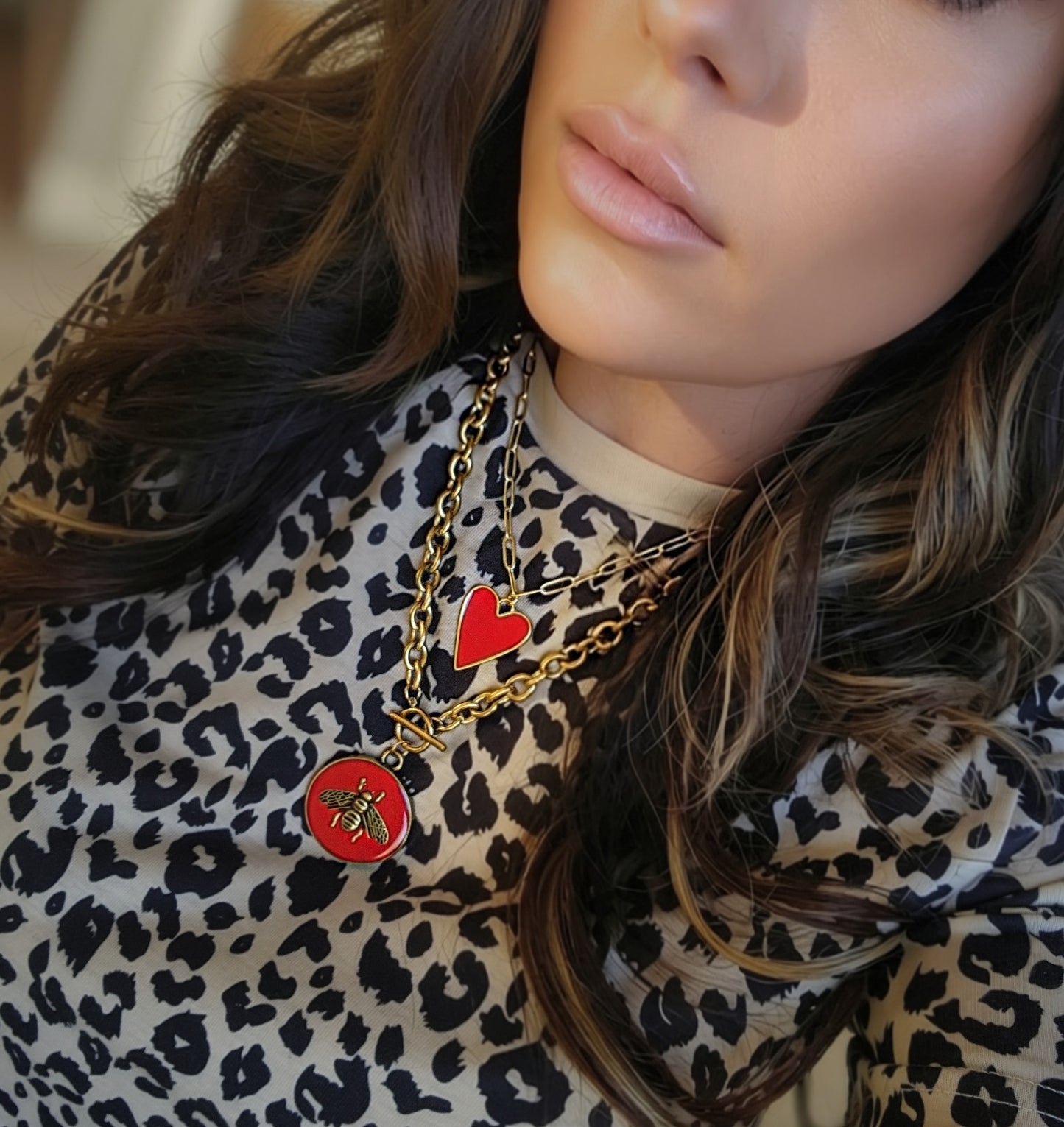 Black Heart Necklace