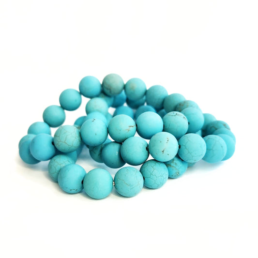 Turquoise Beaded Bracelet Stack